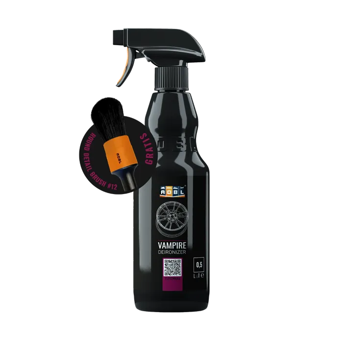Set Promo solutie decontaminare jante Adbl Vampire 500ml + Pensu