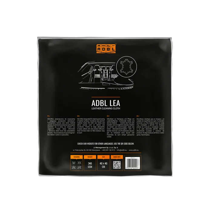 Laveta pentru suprafete din piele Adbl Lea