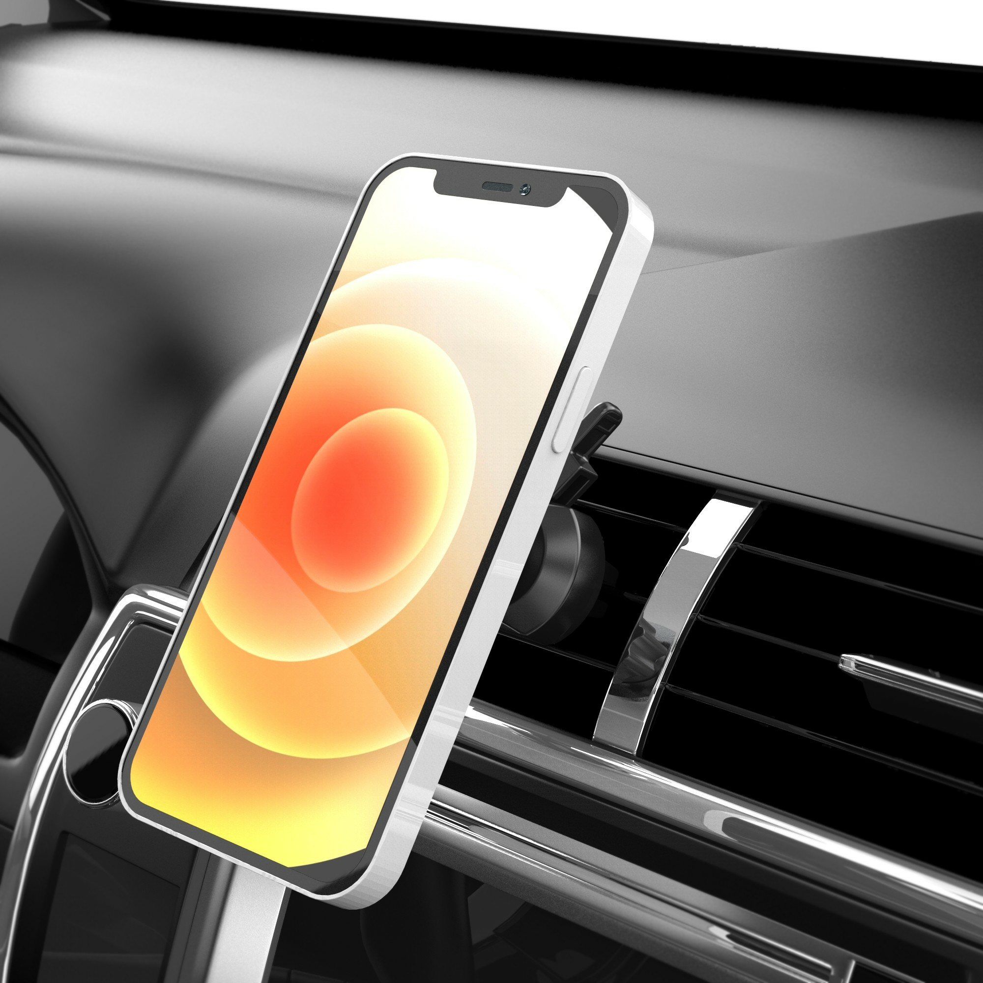 Suport Auto Telefon Cellara Magnetic Pentru Grila De Ventilatie 